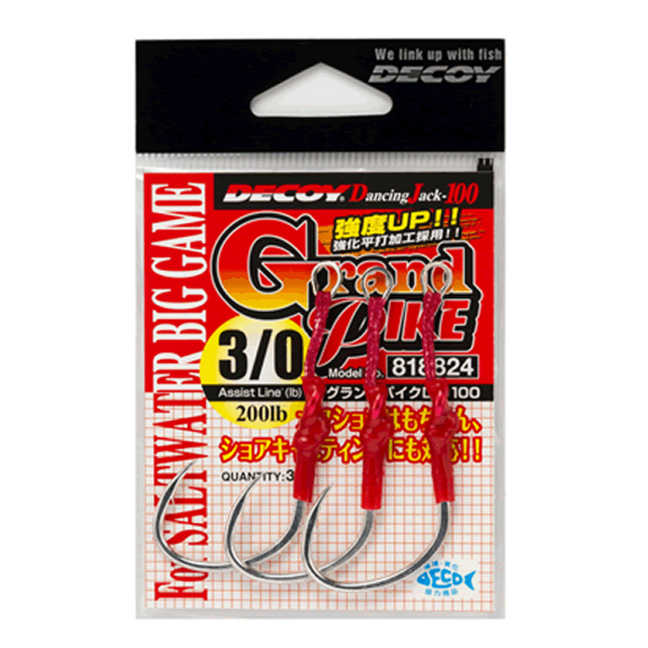 DECOY GRAND PIKE #1 DJ-100 (3 pcs/pack) TIN