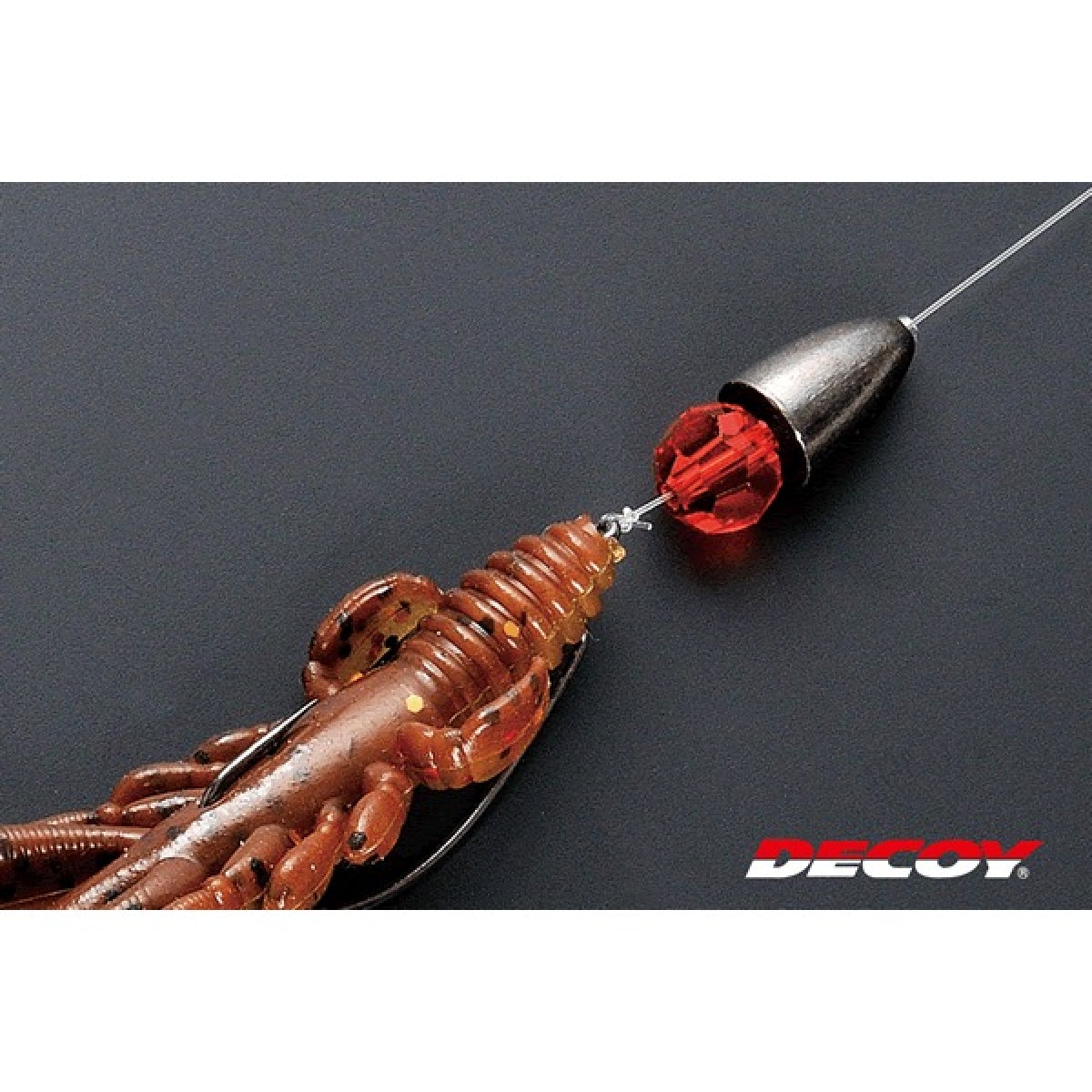 DECOY KACHI KACHI BEADS S B-1 (9 pcs/pack) BROWN