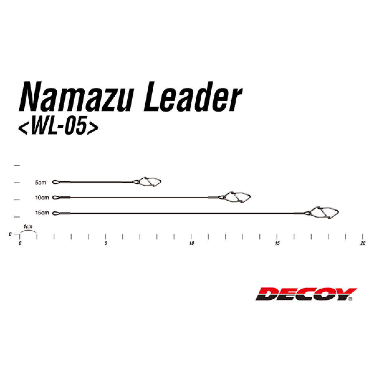 DECOY NAMAZU LEADER 10cm WL-05 (2 pcs/pack)