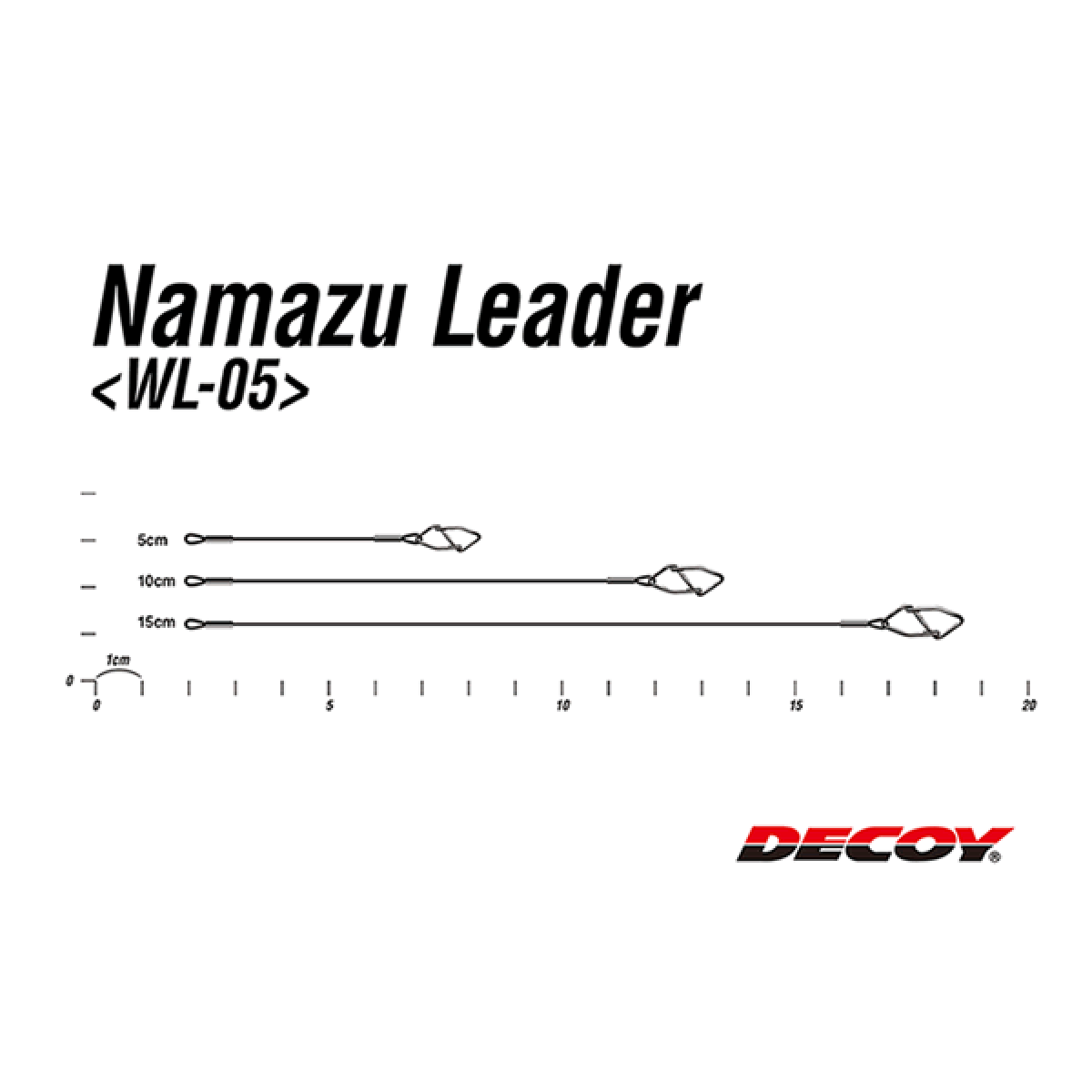 DECOY NAMAZU LEADER 10cm WL-05 (2 pcs/pack)