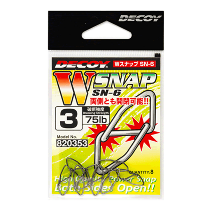 DECOY W SNAP #0 SN-6 (8 pcs/pack) NS BLACK