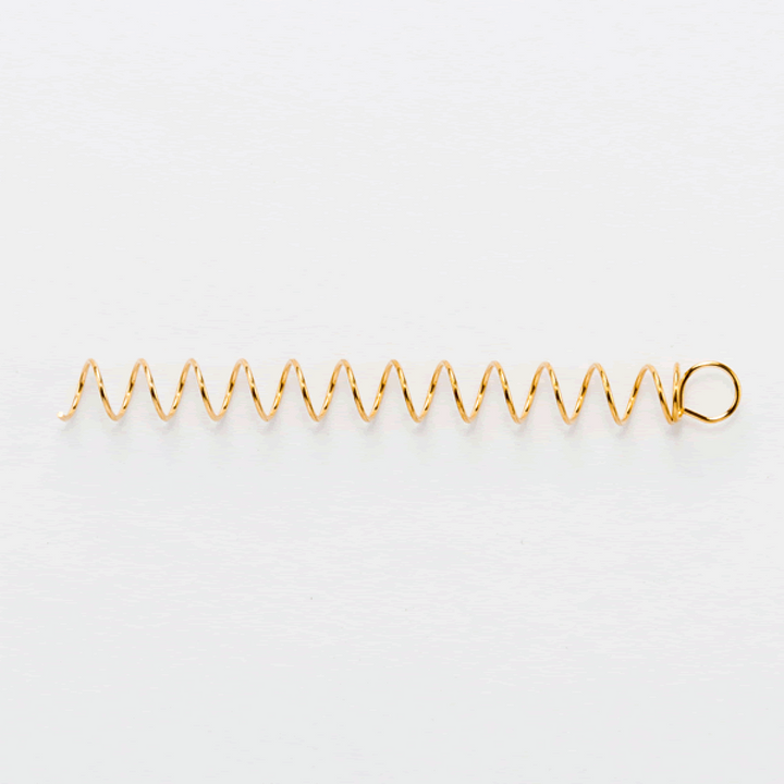DECOY WORM HOLDER SPRING TYPE M WH-02 CLEAR