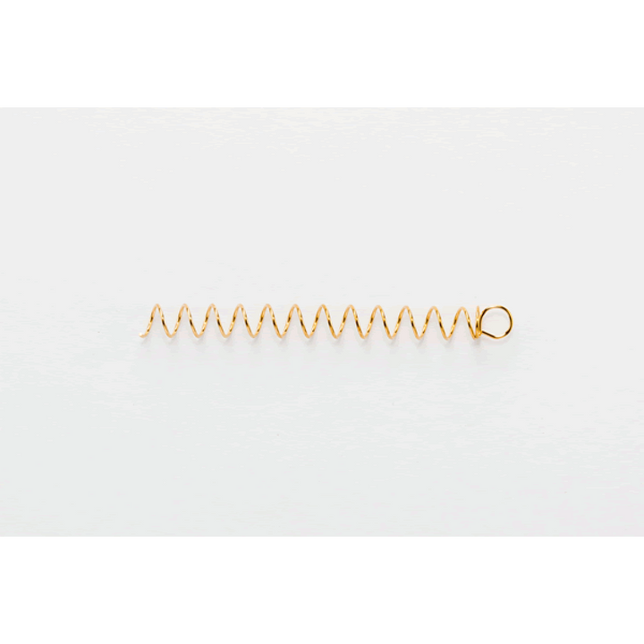 DECOY WORM HOLDER SPRING TYPE L WH-02 (4 pcs/pack) CLEAR