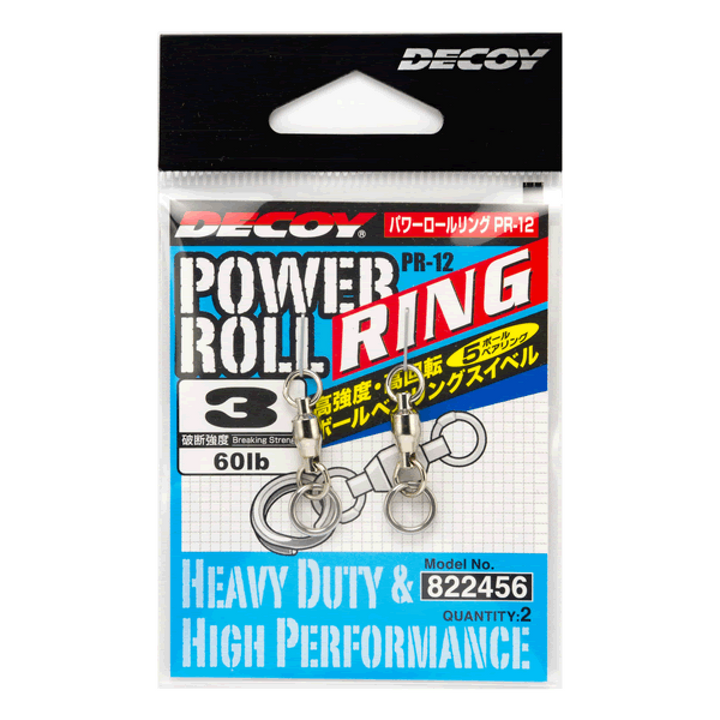DECOY POWER ROLL RING #5 PR-12 W NICKEL