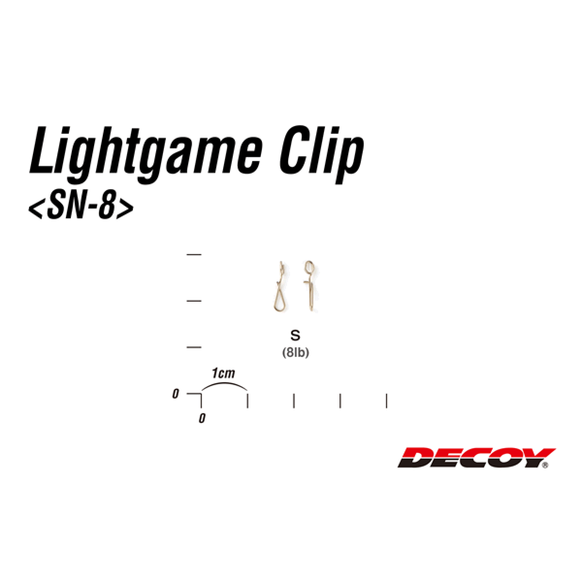 DECOY LIGHT GAME CLIP S SN-8 BRONZE
