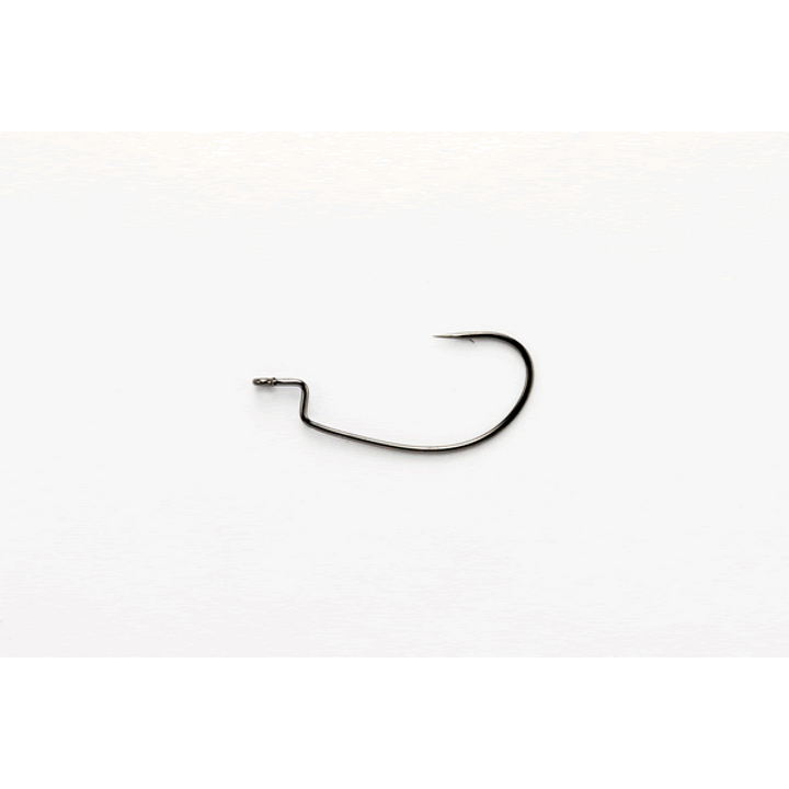 DECOY KG HOOK WIDE #2 Worm25 (8 pcs/pack) NS BLACK