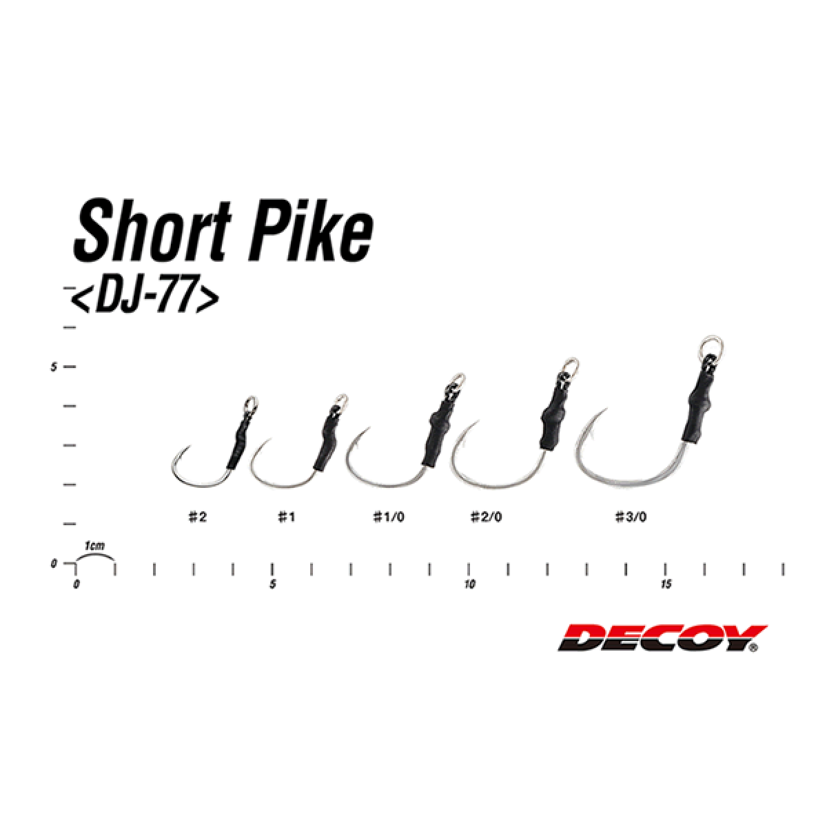 DECOY SHORT PIKE #2 DJ-77 (5 pcs/pack) TIN