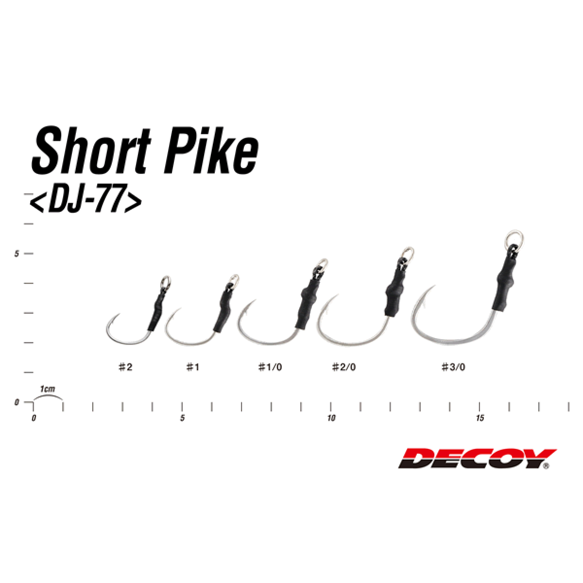 DECOY SHORT PIKE #1 DJ-77 (5 pcs/pack) TIN