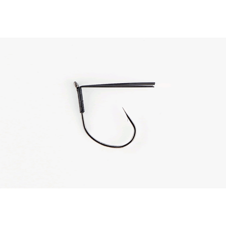 DECOY BODY GUARD HD #1/0 Worm108 (5 pcs/pack) NS BLACK