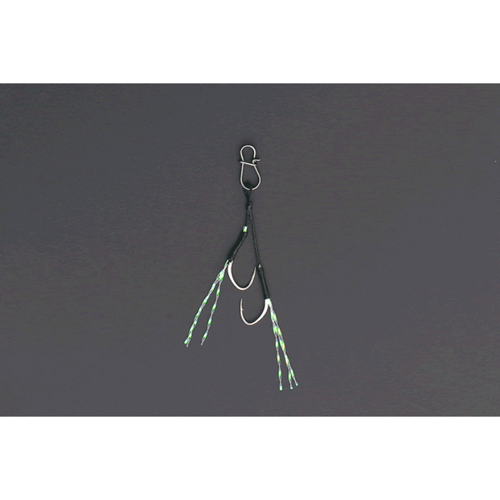 DECOY MINI ASSIST TWIN #8 DJ-95 (2 pcs/pack)