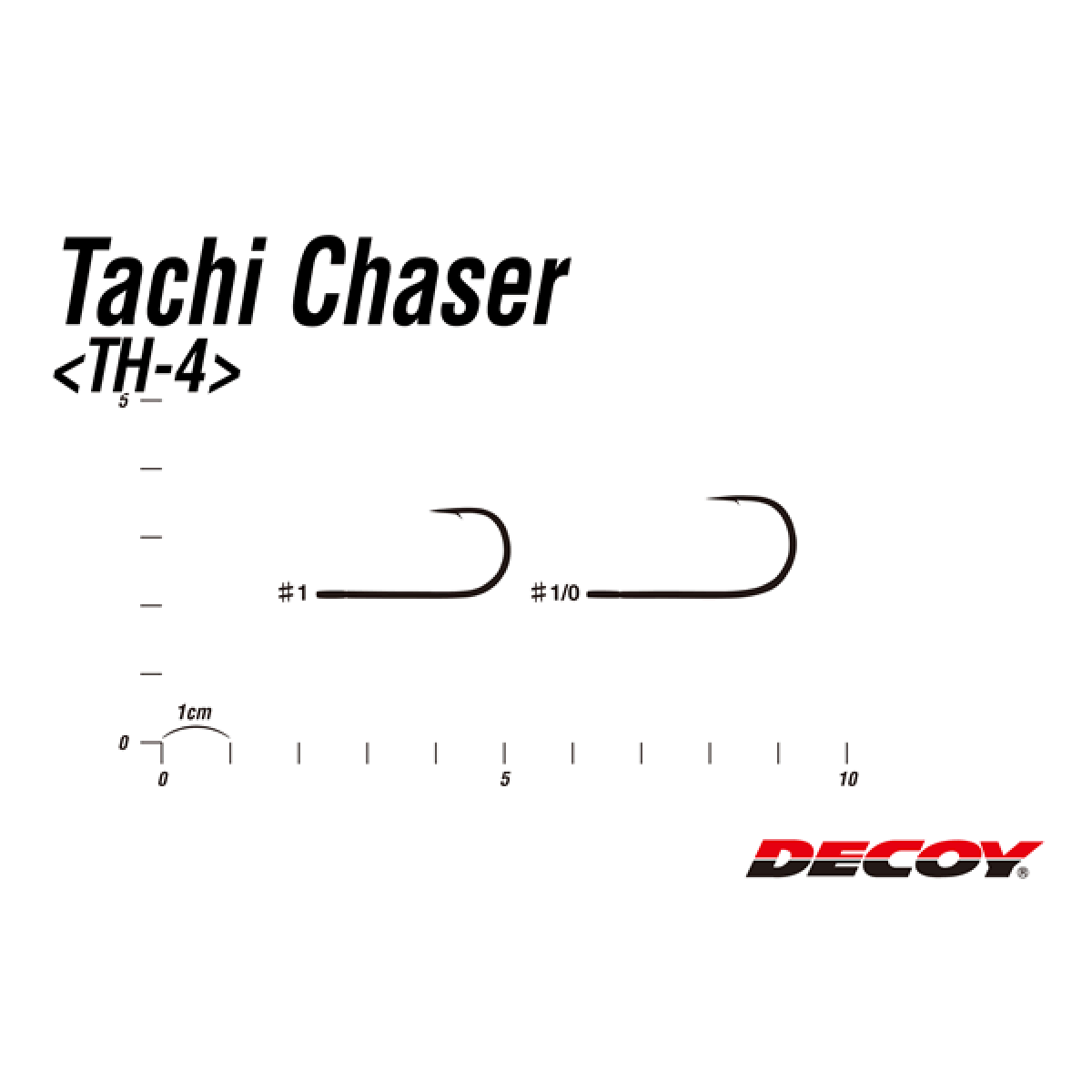 DECOY TACHI CHASER #1 TH-4G (3 pcs/pack) GLOW