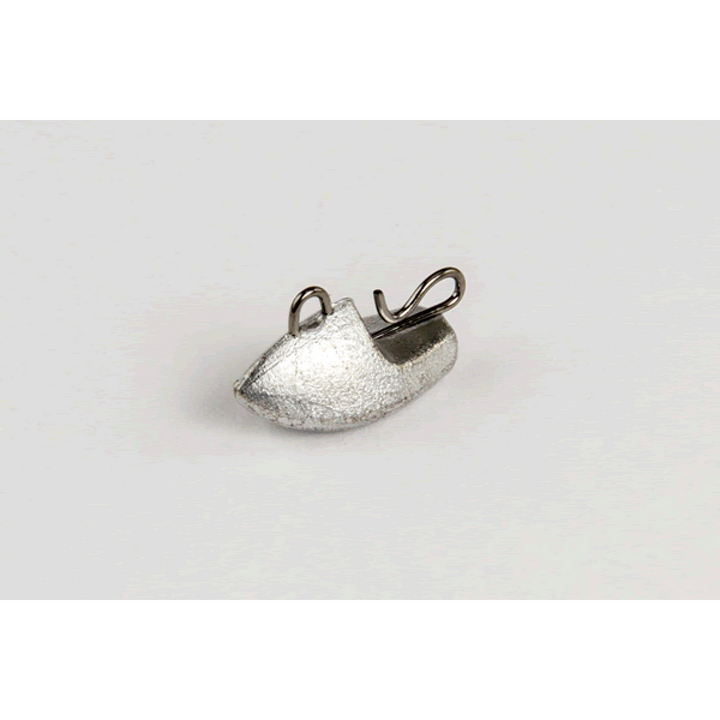 DECOY SLIDIN' HEAD 5g SV-46 (4 pcs/pack) SILVER