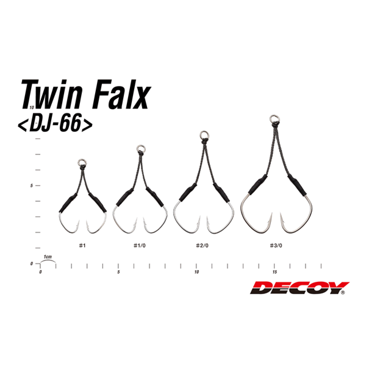 DECOY TWIN FALX #1 DJ-66 (2 pcs/pack) TIN