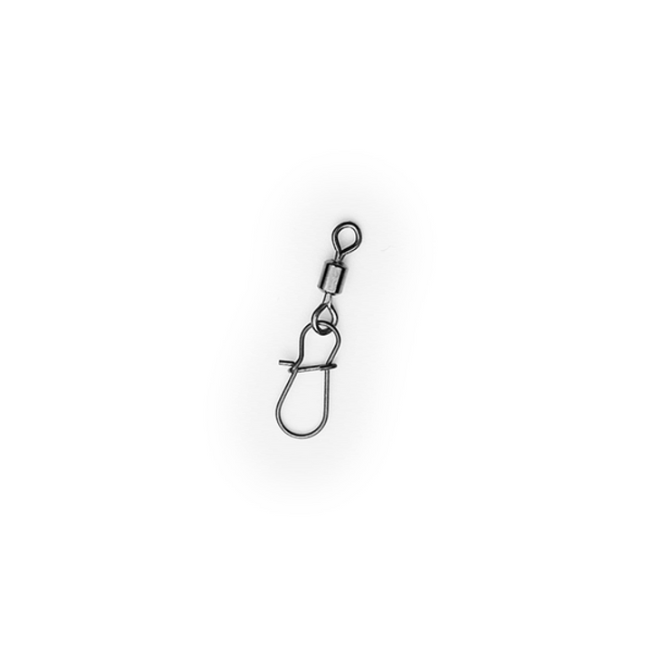 DECOY SWIVEL SNAP #0 SN-9 (6 pcs/pack) NS BLACK