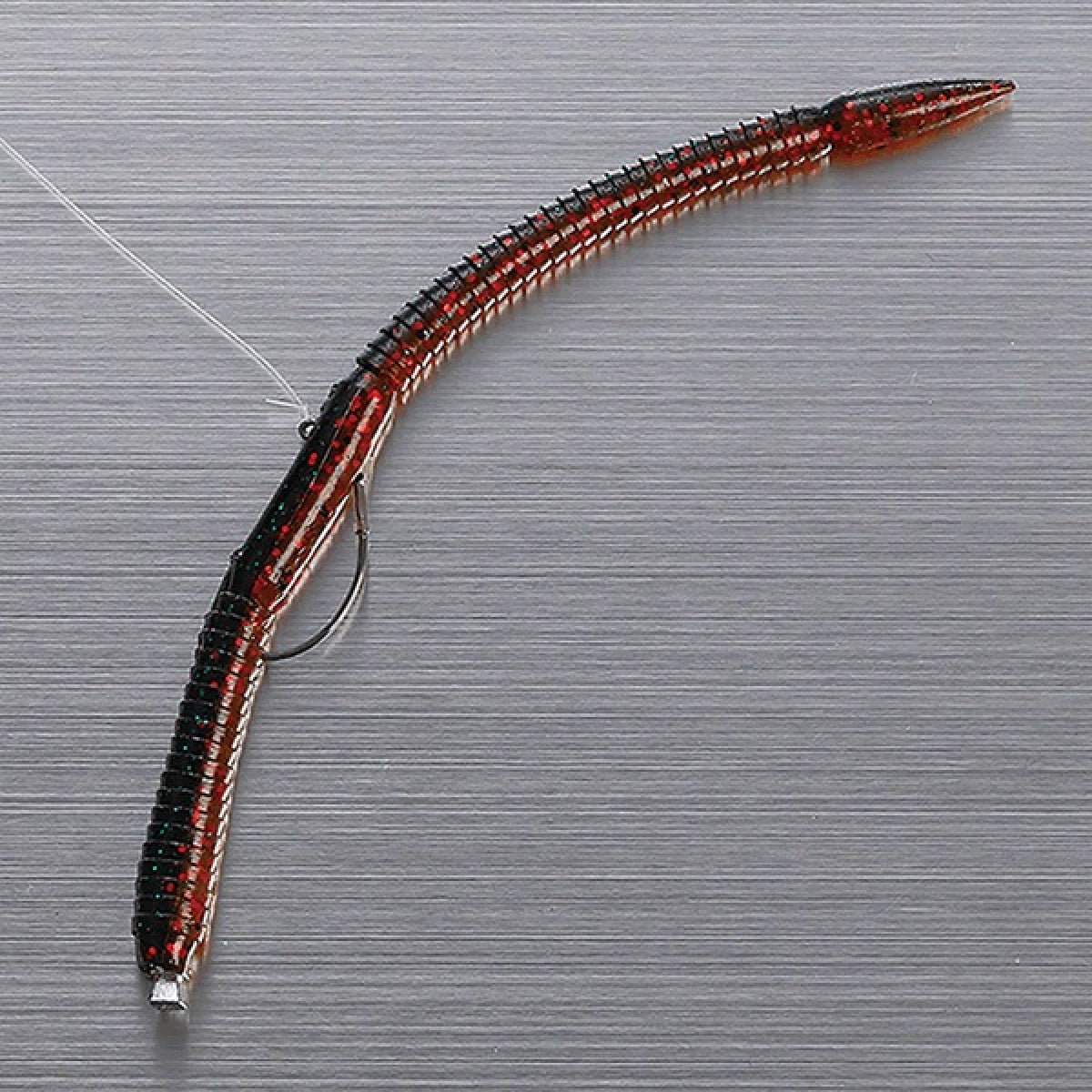 DECOY NK HOOK #5 Worm128 (5 pcs/pack) SILKY BLACK