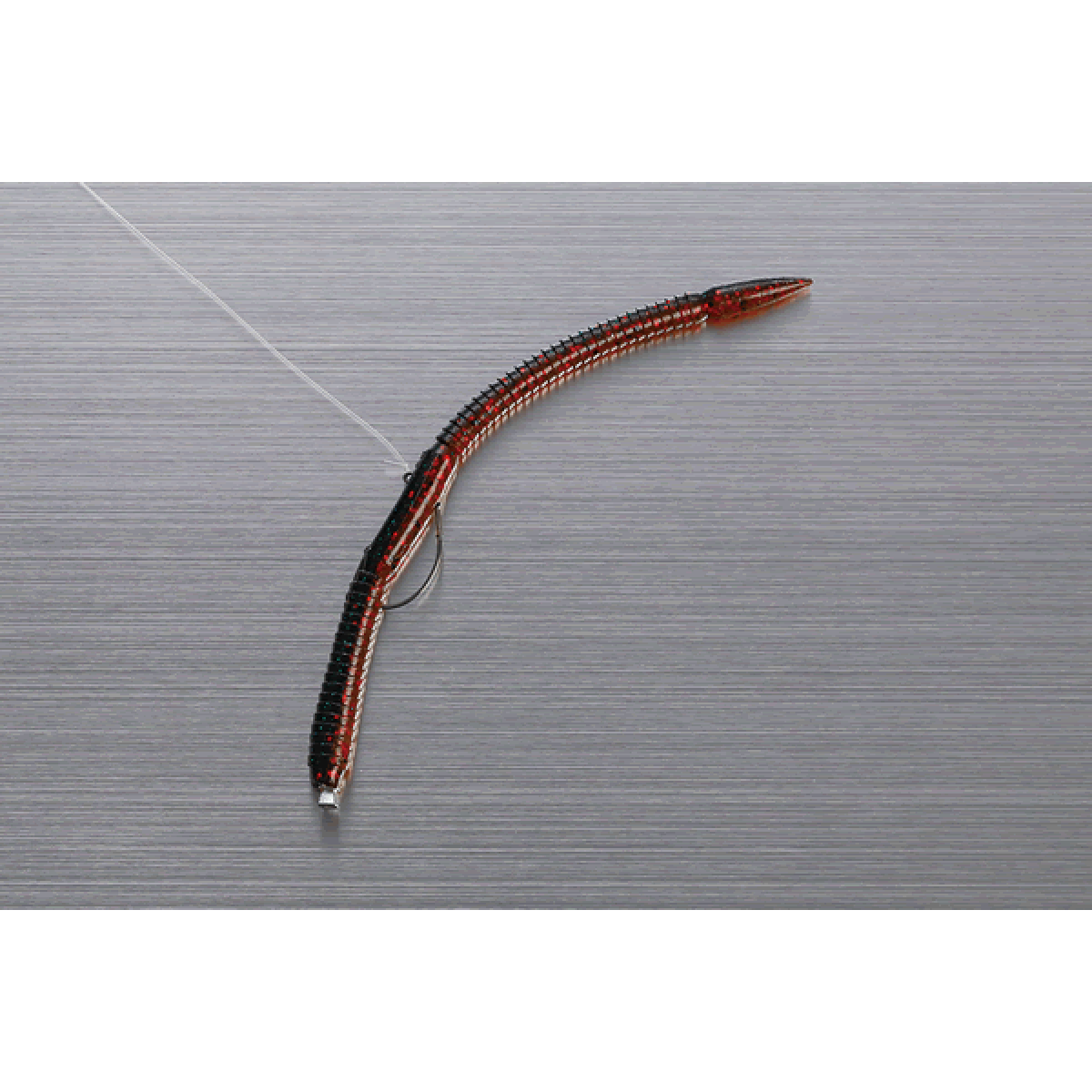 DECOY NK HOOK #3 Worm128 (5 pcs/pack) SILKY BLACK