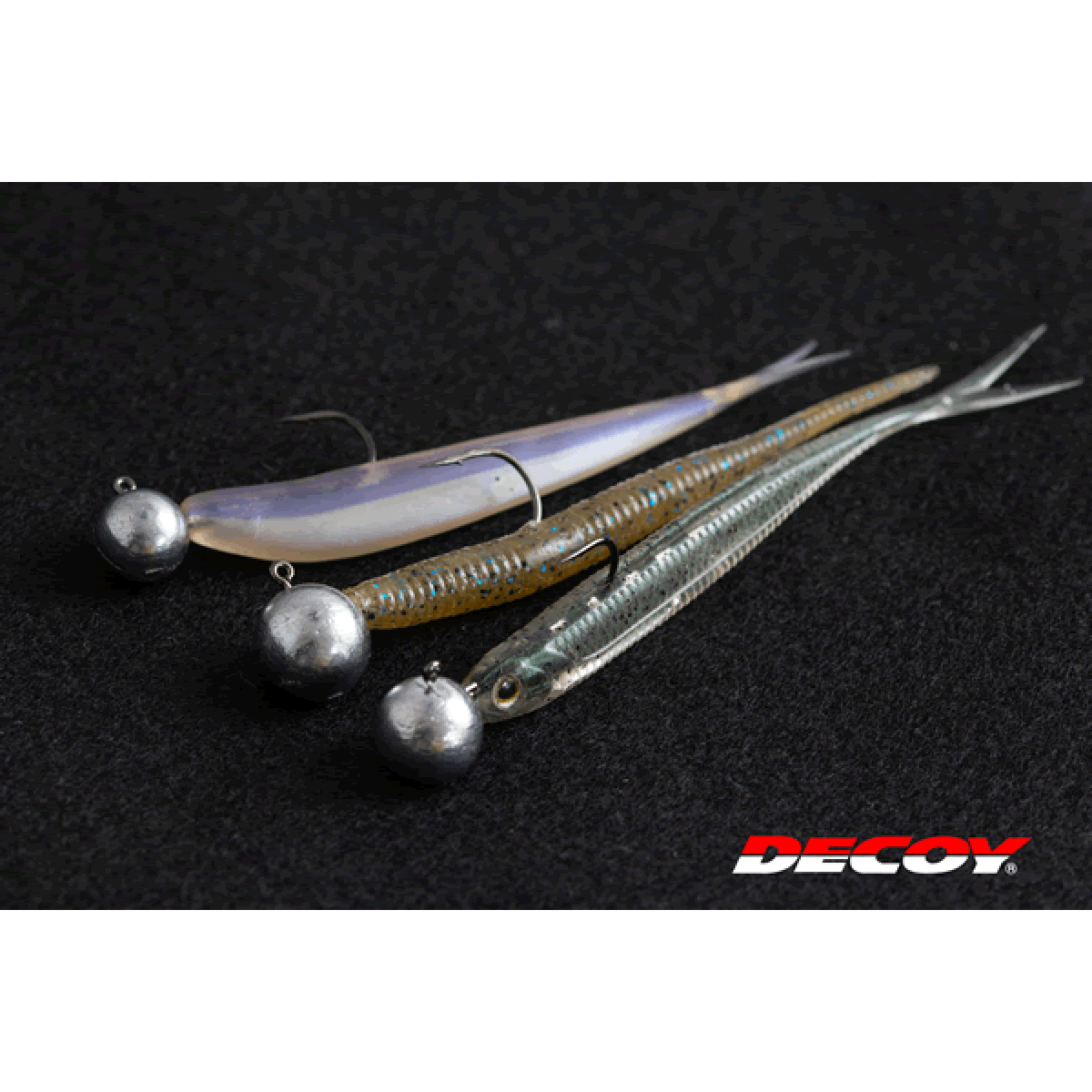 DECOY MAGIC HEAD #1 - 3.5g VJ-76 (4 pcs/pack) NS BLACK
