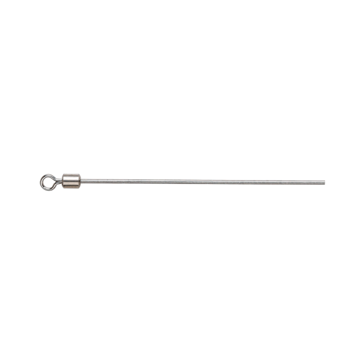 DECOY STRAIGHT SWIVEL #4 SN-10 (9 pcs/pack) SILVER