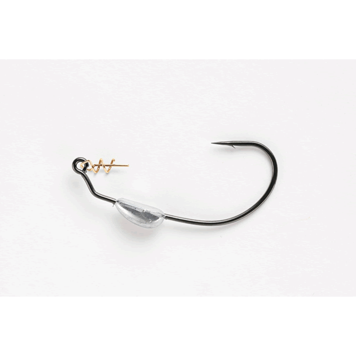 DECOY MAKISASU WEIGHTED #2/0 Worm130 (4 pcs/pack) NS BLACK