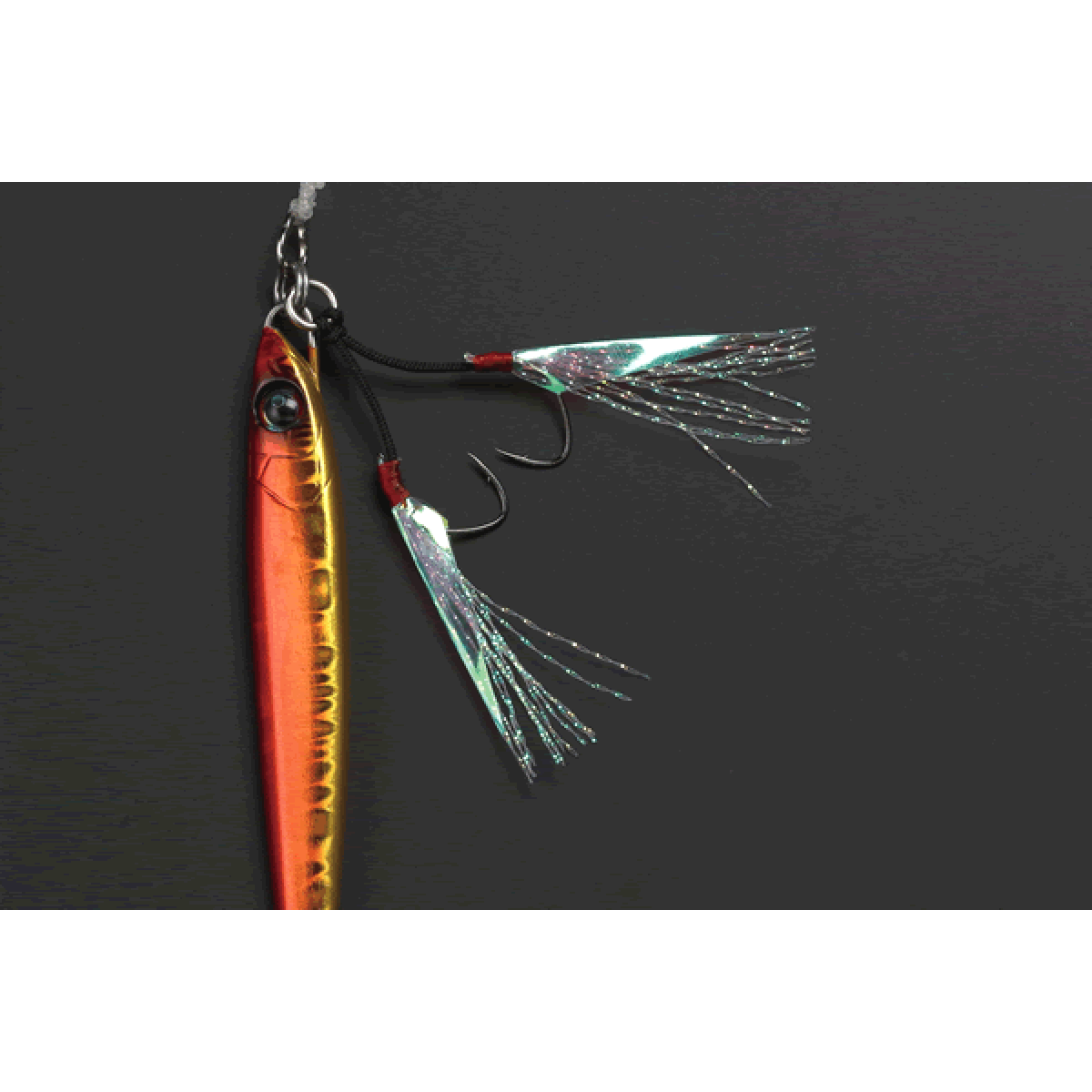 DECOY FIBER LIGHT GAME TWIN #4 DJ-96 (2 pcs/pack) NS BLACK