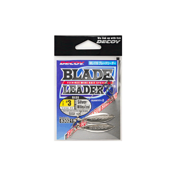 DECOY BLADE LEADER #3 WL-11S (2 pcs/pack) SILVER