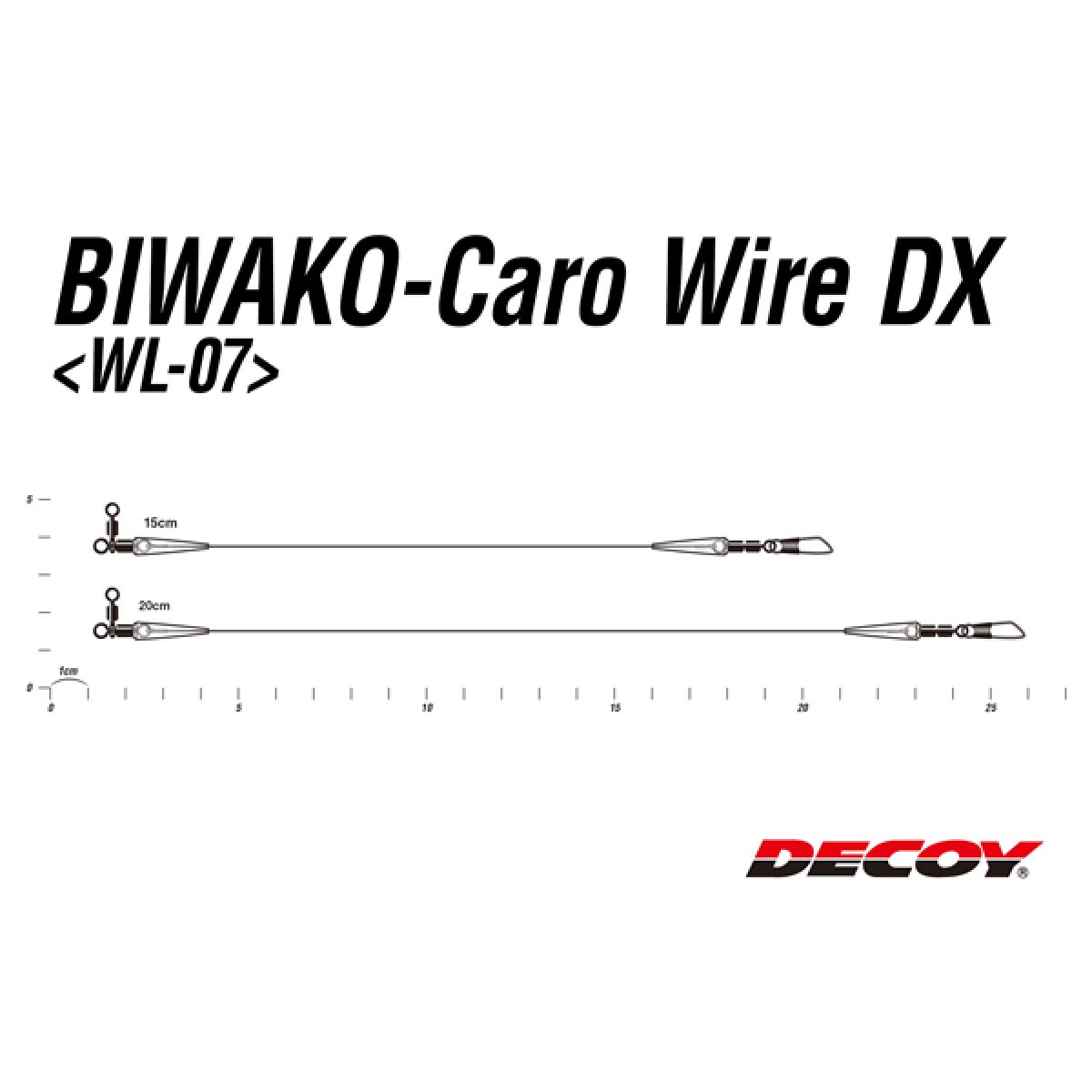 DECOY BIWAKO CARO WIRE DX 20cm WL-07