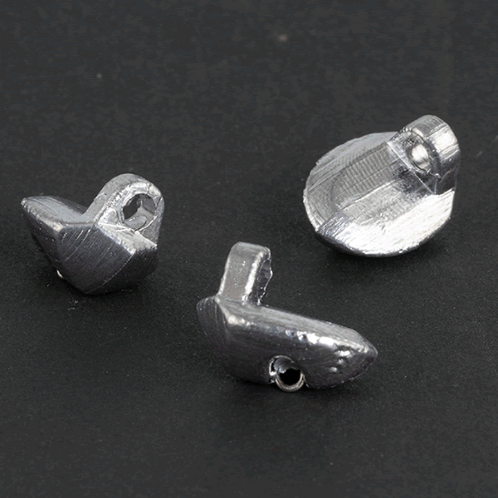DECOY SLIDE WEIGHT 2.5g DS-12 SILVER