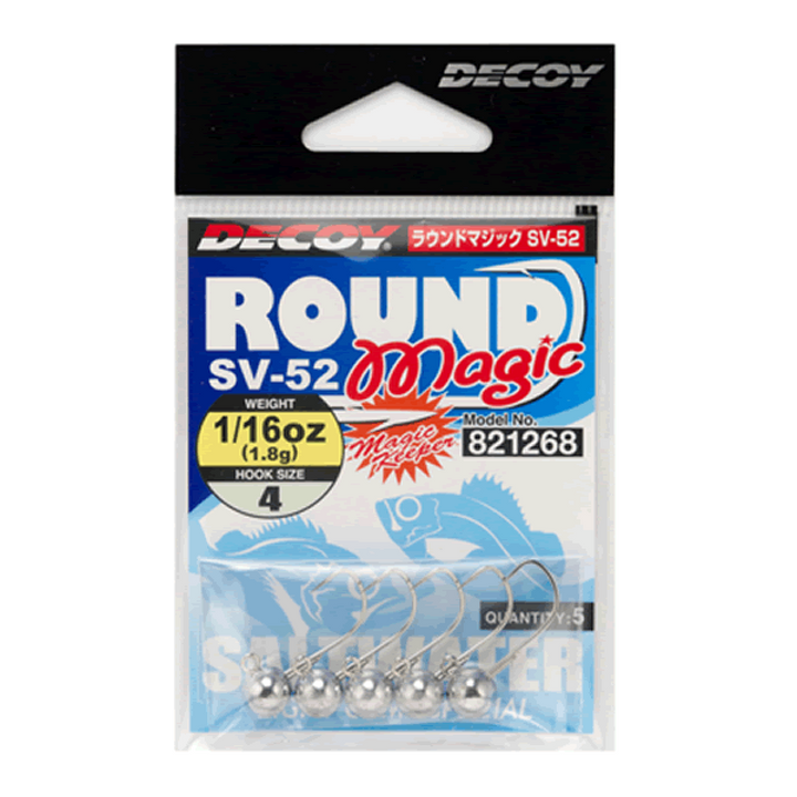 DECOY ROUND MAGIC #3 - 5g SV-52 (4 pcs/pack) W NICKEL