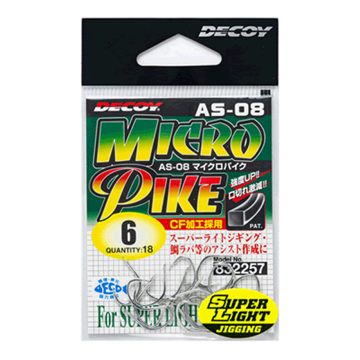 DECOY MICRO PIKE #4 AS-08 (16 pcs/pack) TIN