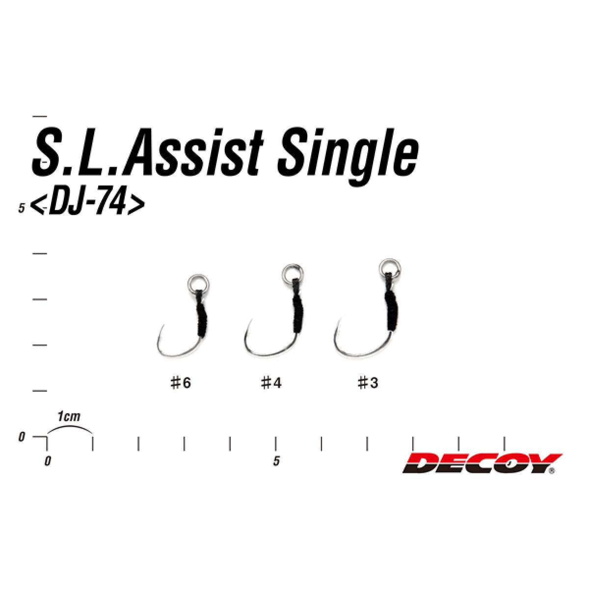 DECOY S.L.ASSIST SINGLE #6 DJ-74 (3 pcs/pack) TIN