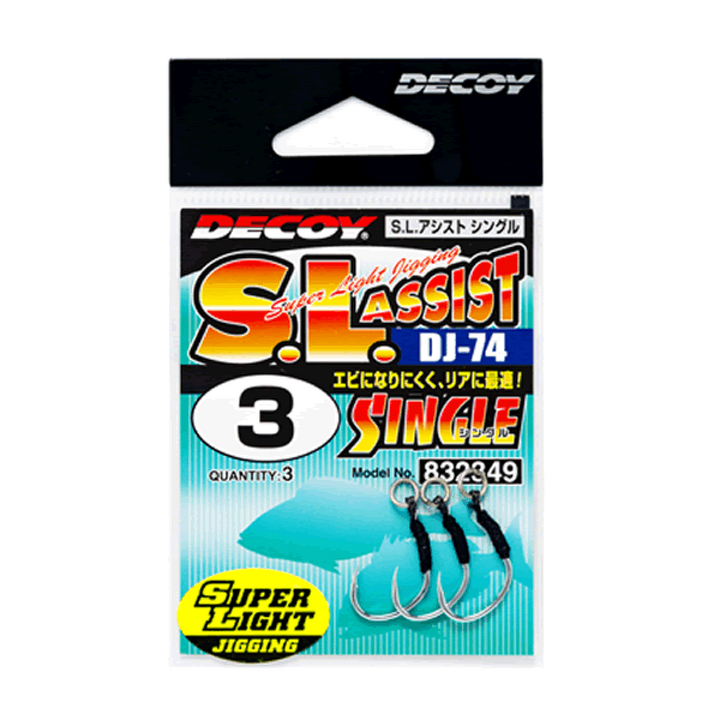 DECOY S.L.ASSIST SINGLE #3 DJ-74 (3 pcs/pack) TIN