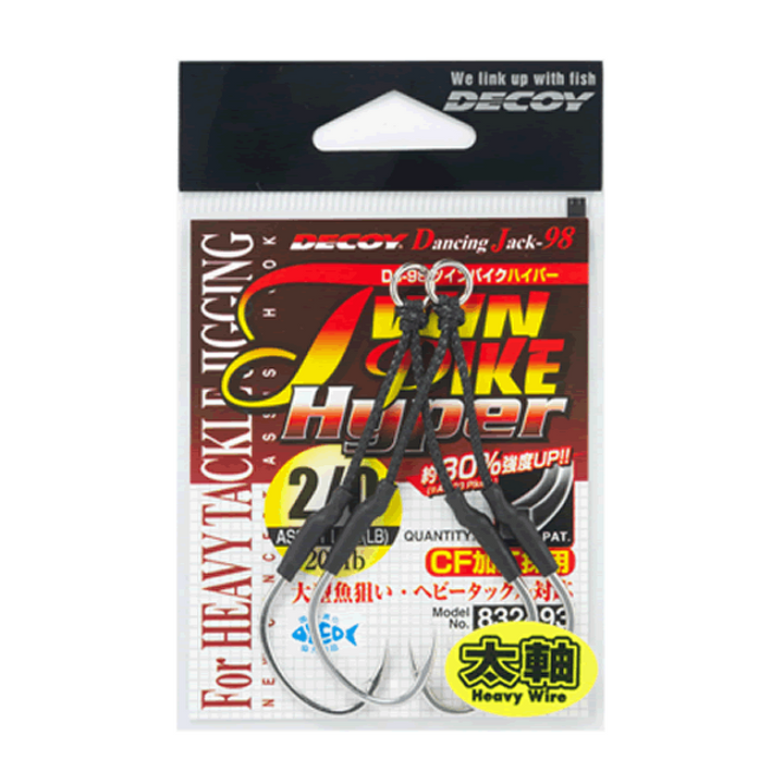DECOY TWIN PIKE HYPER #1/0 DJ-98 (3 pcs/pack) TIN