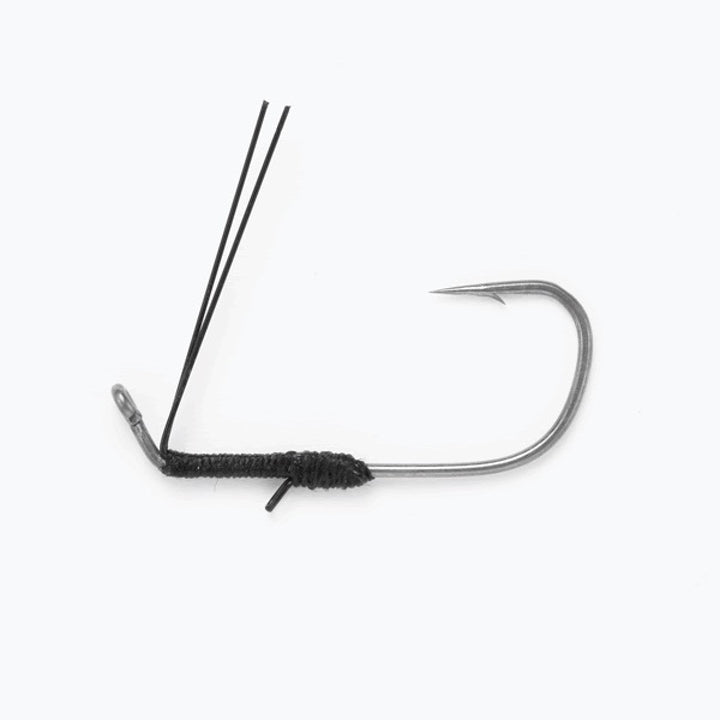 DECOY F.F.HOOK #4 Worm153 SILKY BLACK