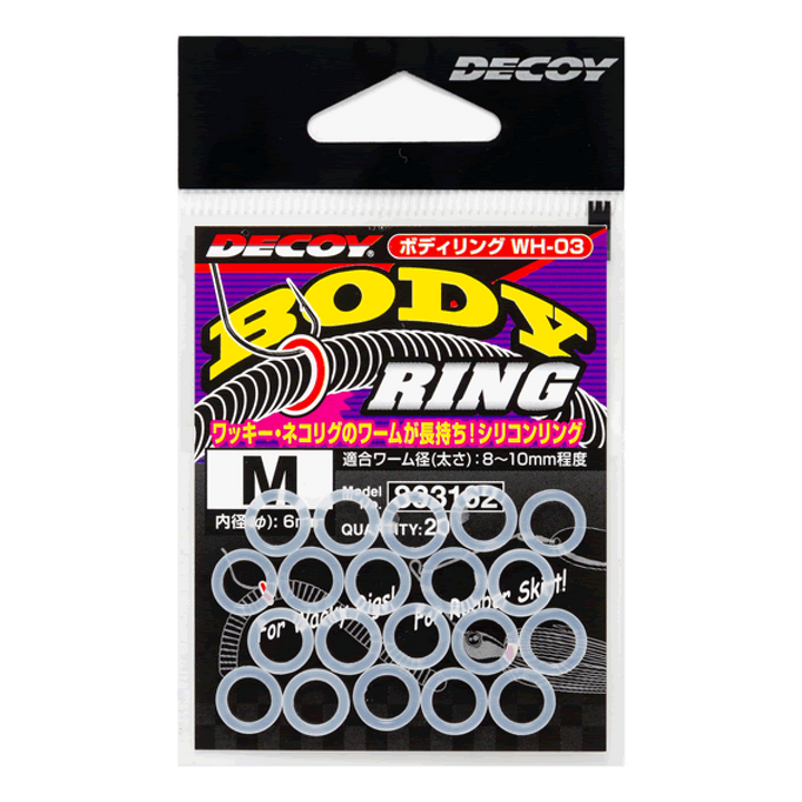 DECOY BODY RING S WH-03 CLEAR