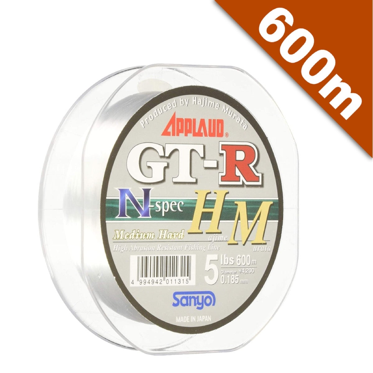 APPLAUD APPLAUD GT-R N-SPEC MH 12 lb - 600m NYLON