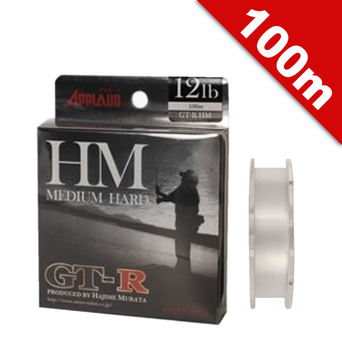 APPLAUD APPLAUD GT-R HM 4 lb - 100m NYLON NATURAL CLEAR
