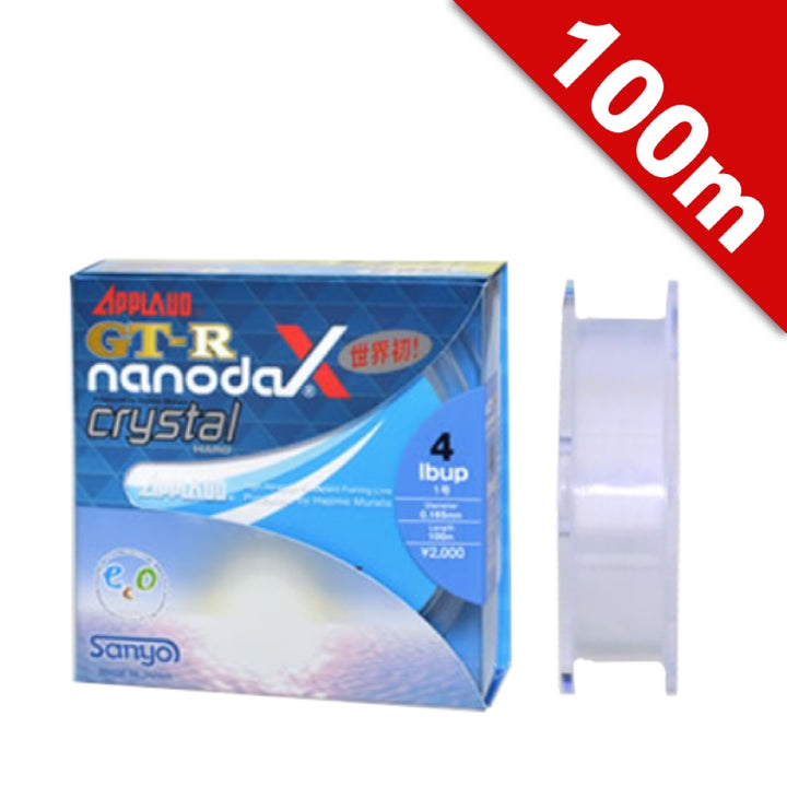 APPLAUD GT-R nanodaX CRYSTAL HARD 4 lb - 100m nanodaX CRYSTAL CLEAR