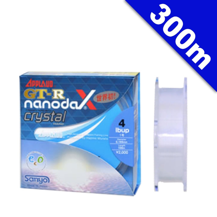 APPLAUD GT-R nanodaX CRYSTAL HARD 12 lb - 300m nanodaX CRYSTAL CLEAR