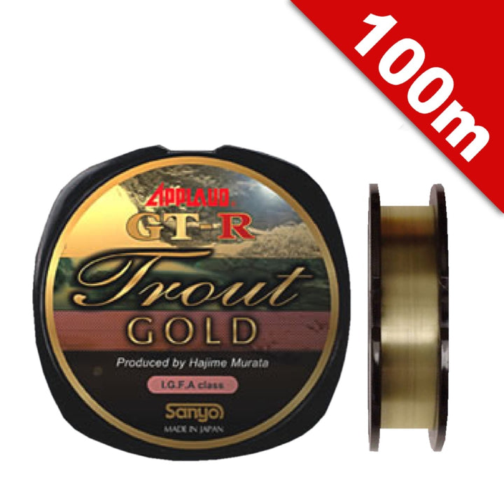 APPLAUD APPLAUD GT-R TROUT GOLD 3 lb - 100m NYLON SHAMPAGNE GOLD