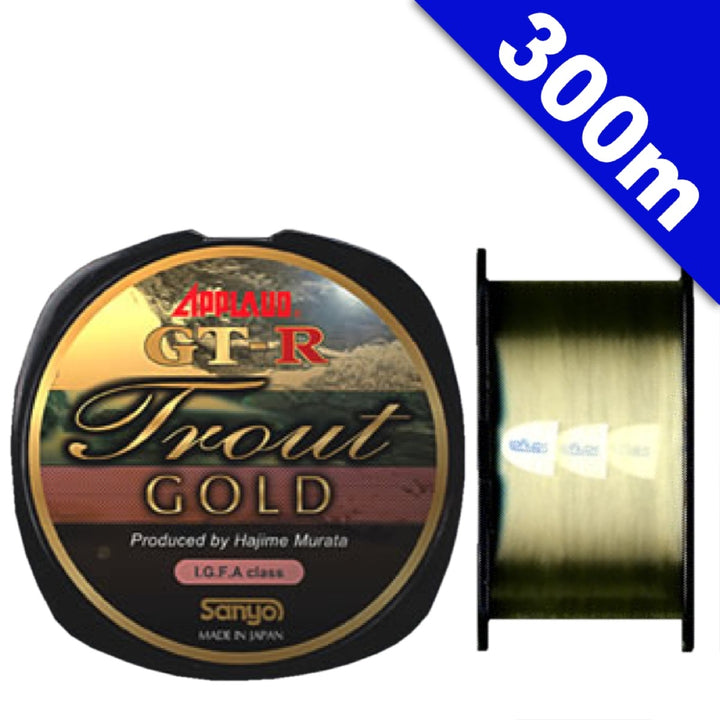 APPLAUD APPLAUD GT-R TROUT GOLD 3 lb - 300m NYLON SHAMPAGNE GOLD