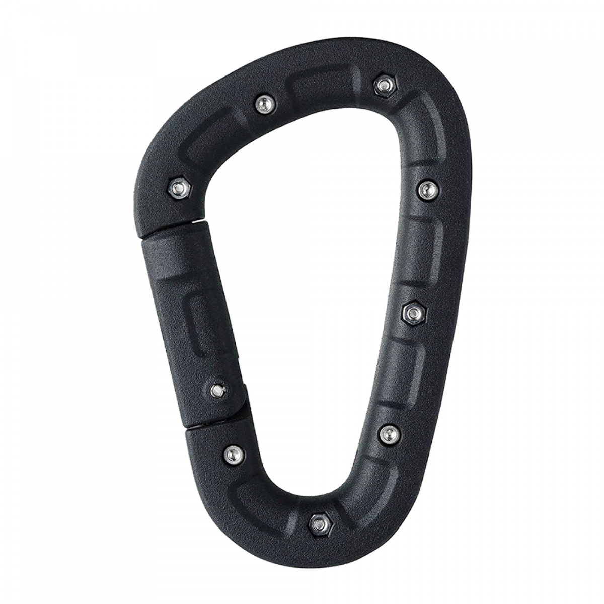 DAIICHISEIKO CARABINER KITTER 93 x 59 x 15mm BLACK