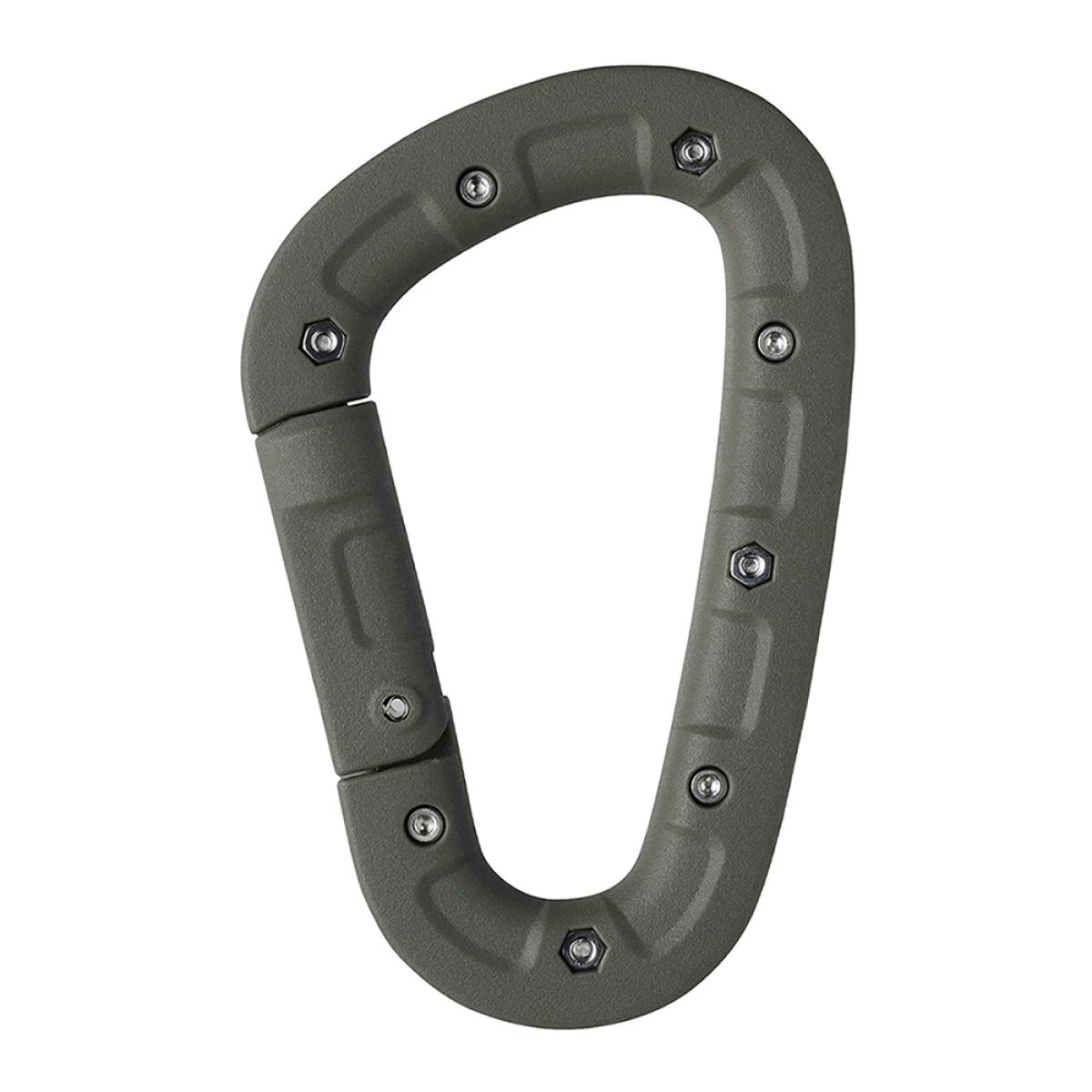 DAIICHISEIKO CARABINER KITTER 93 x 59 x 15mm FOLIAGE GREEN