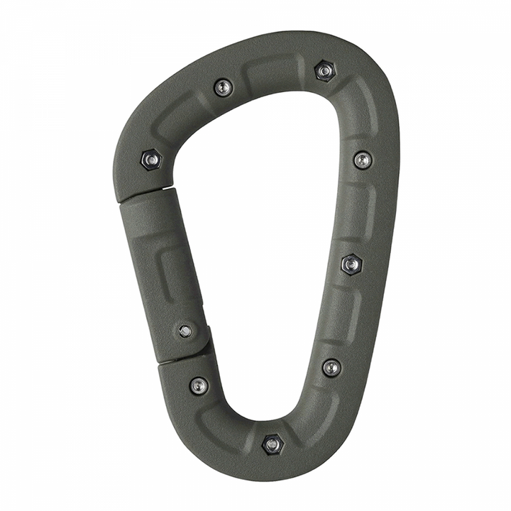 DAIICHISEIKO CARABINER KITTER 93 x 59 x 15mm FOLIAGE GREEN