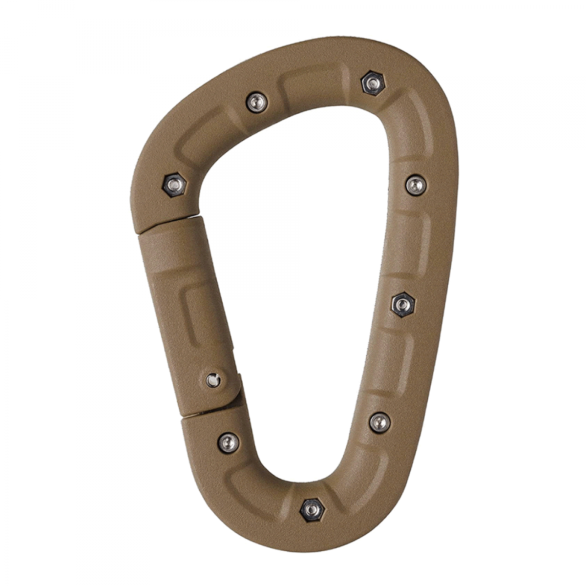 DAIICHISEIKO CARABINER KITTER 93 x 59 x 15mm DARK EARTH