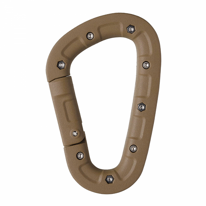 DAIICHISEIKO CARABINER KITTER 93 x 59 x 15mm DARK EARTH