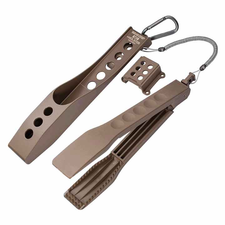 DAIICHISEIKO WANI GRIP MINI MC CUSTOM + HOLSTER DARK EARTH