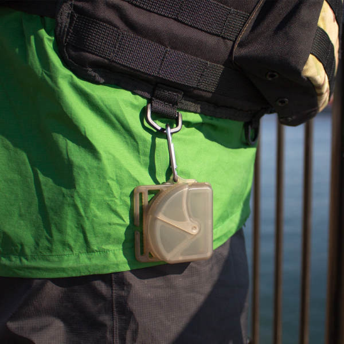 DAIICHISEIKO JUNK POCKET 65 75ﾃ70ﾃ25 mm FOLIAGE縲GREEN