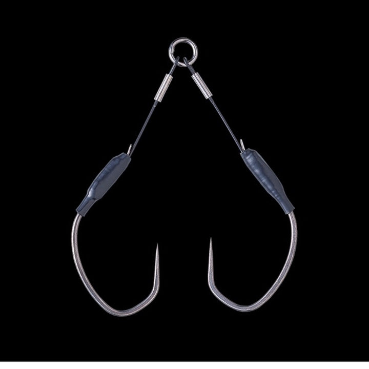 Valleyhill DRAGONQ HOOK DE DRAGON TWIN ASSIST #1 SHORT 2cm (2 pcs/pack)