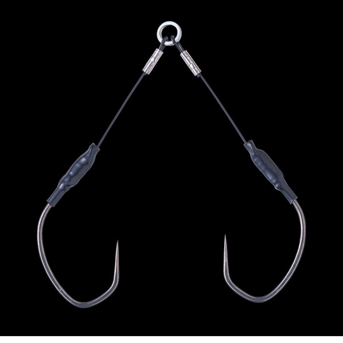 Valleyhill DRAGONQ HOOK DE DRAGON TWIN ASSIST #1 LONG 3cm (2 pcs/pack)