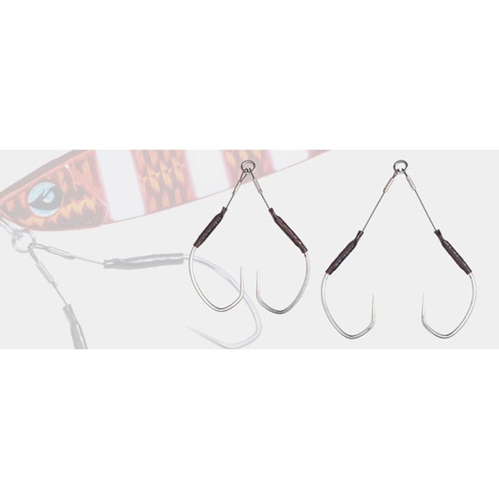 Valleyhill DRAGONQ HOOK DE DRAGON TWIN ASSIST #1 LONG 3cm (2 pcs/pack)